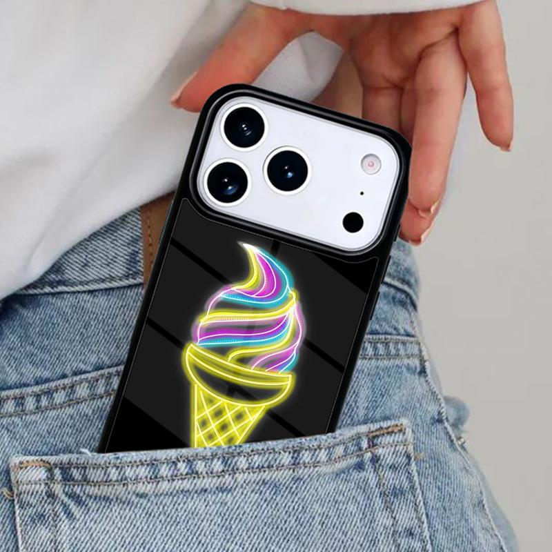 Неоновый Свет Эстетичное Искусство Чехол для Телефона для iPhone 17ProMax 12 13 14 15 16e 17 Pro Max Plus Air Cover