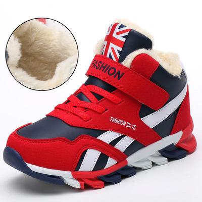 Детские зимние сапоги Зимние непромокаемые хлопковые сапоги Теплая обувь для мальчиков и девочек
