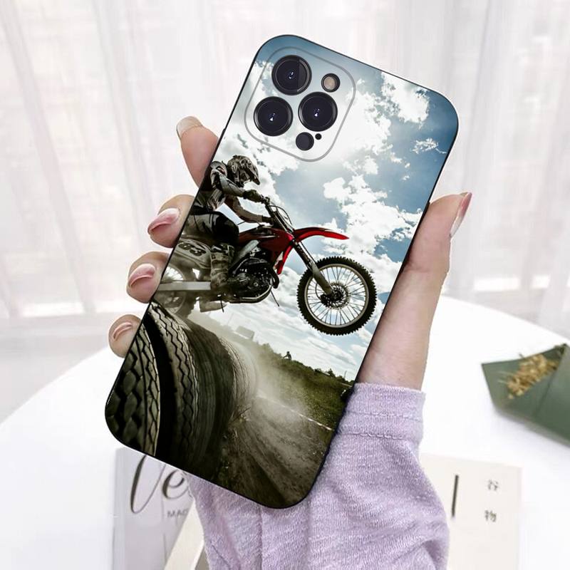 Мотоциклетный спортивный чехол для телефона iPhone 8 7 6 6S Plus X SE 2020 XR XS 14 11 12 13 Mini Pro Max мобильный чехол