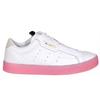 Adidas Originals Sleek Z Minimalist Casual Slip-Resistant Lightweight Low-Top Skate Shoes Women Sneakers White Pink EF0776