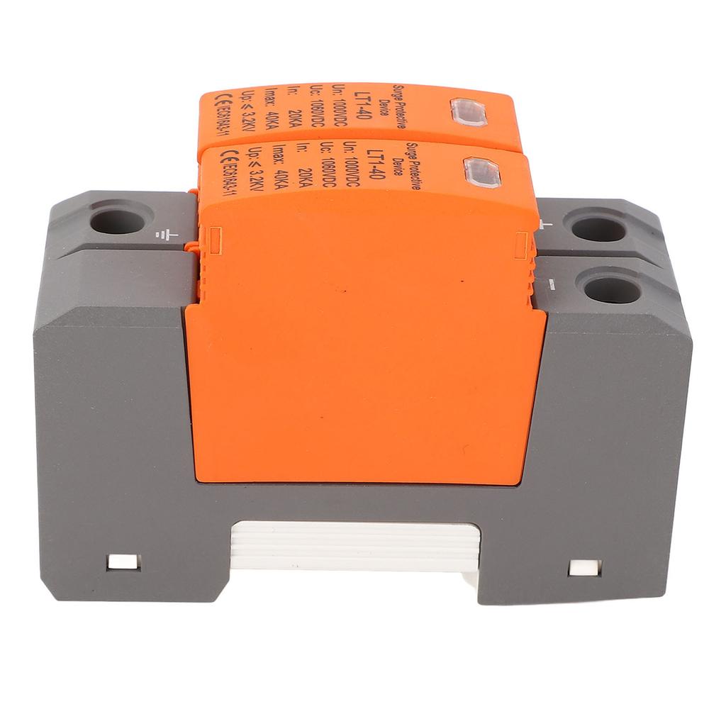 PV DC Устройство защиты от перенапряжения Корпус ПК 2P 40KA Домашнее устройство защиты напряжения 1000VDC