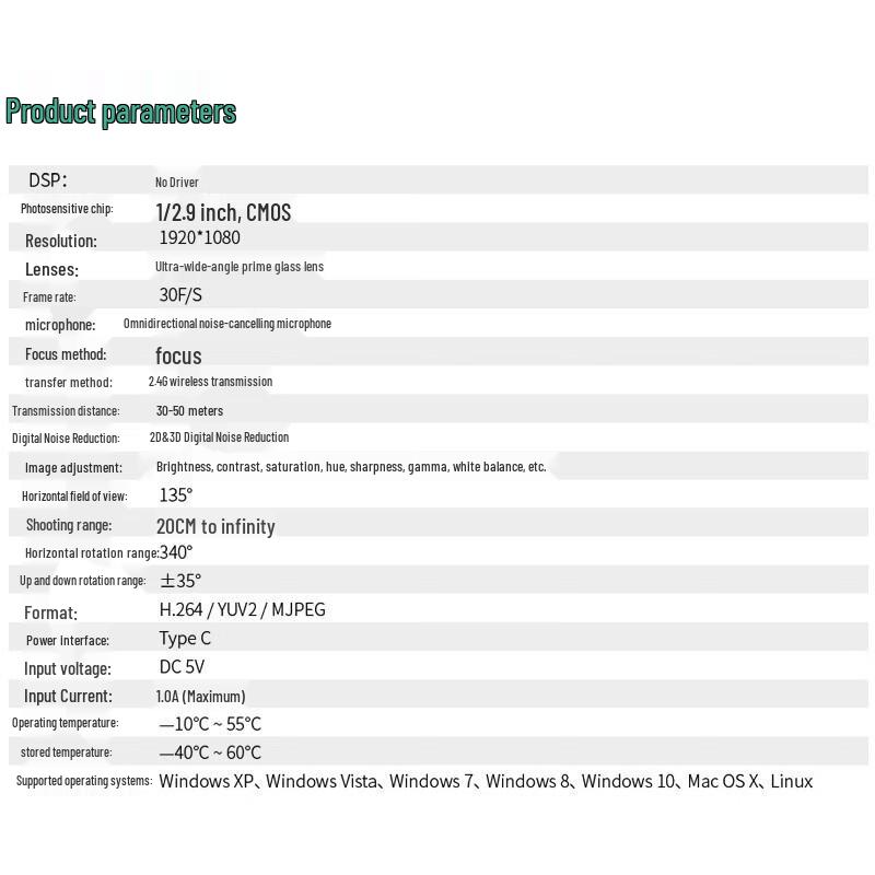Guke G07 Conference Video Camera System