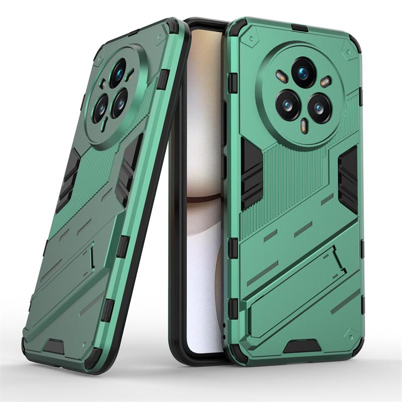 Для OPPO Realme 14 Pro Plus Чехол Крышка Realme 14 Pro Plus Capas PC Противоударный Бампер Задняя Крышка Телефона Держатель Fundas Realme 14 Pro Plus