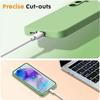 Case for Samsung Galaxy S25, Soft Flexible Silicone Green - BOOLING®
