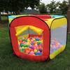 Play House Indoor and Outdoor Easy Folding Ocean Ball Pool Pit Game Tent Play Hut Girls Garden Playhouse Kids Children Toy Tent