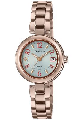 SHEEN Золотые часы на солнечной батарее [Casio] Радиоуправляемые SHW-7100TCG-7AJF Женские
