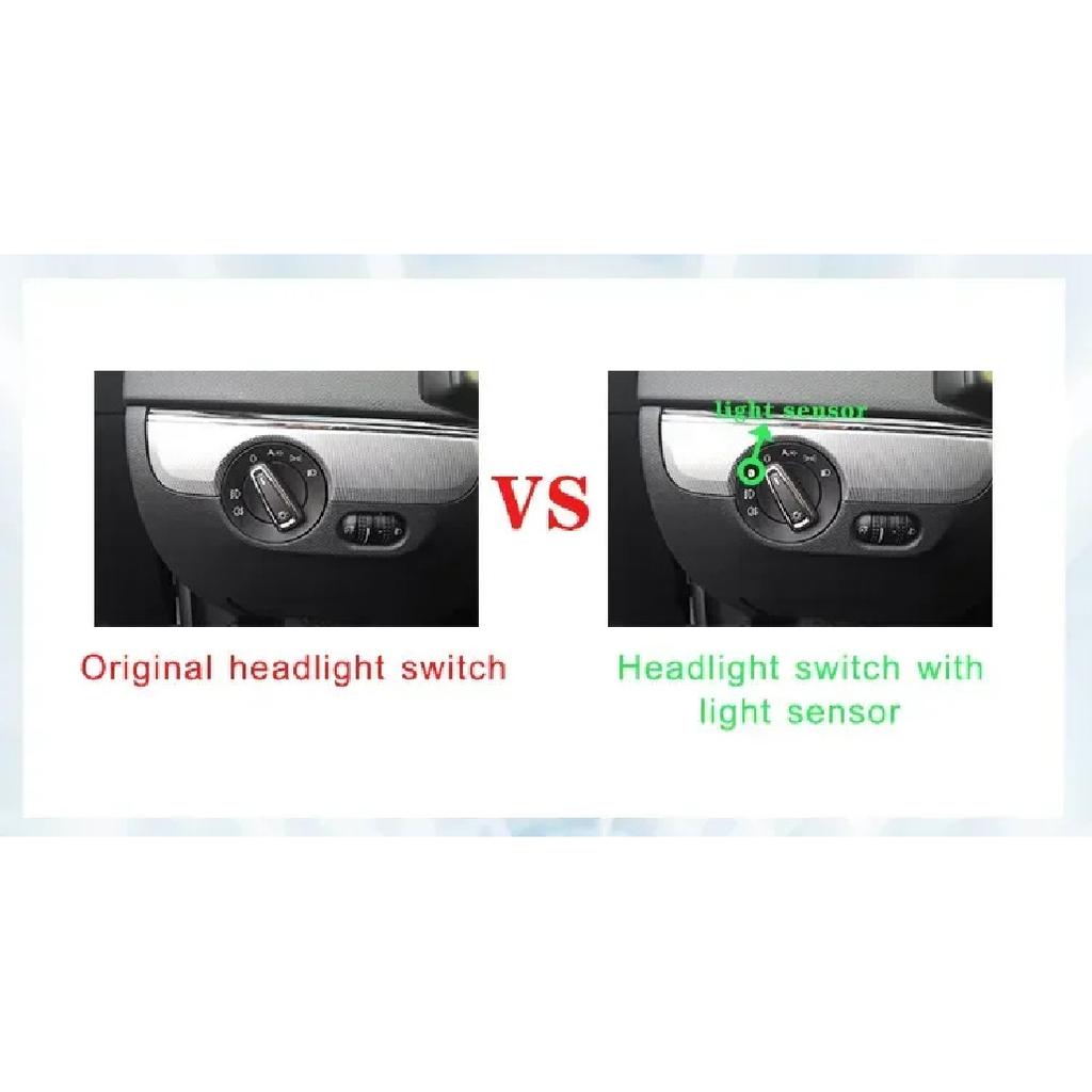 Auto Headlight Switch for VW Lavida Touran Tiguan Passat B7 Santana POLO Beetle Golf 6 Magotan B6 B7 Light Sensor Upgrade Module