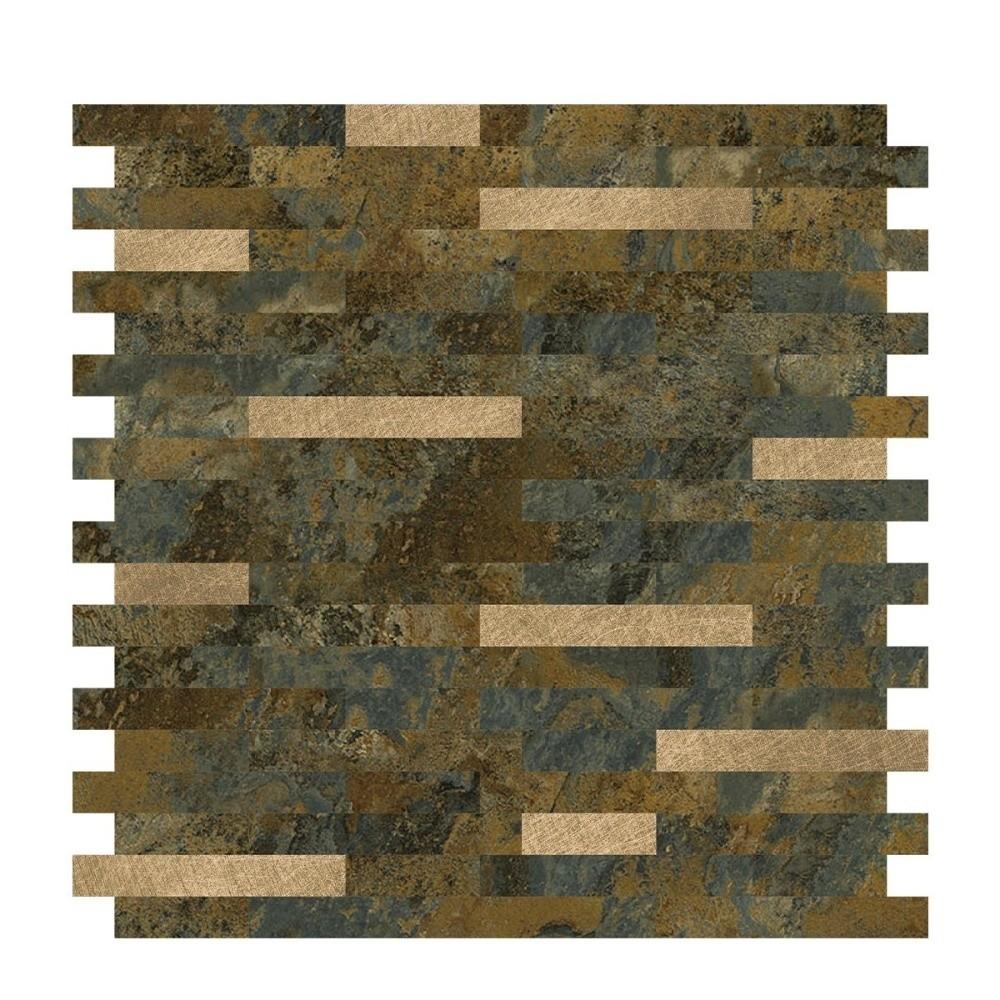 PVC Wall Stickers Waterproof Wall Panels New Marble Tile For Bedroom Living Room