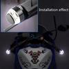 1/2Pcs 12V Motorcycle Turn Signals Flashing Corner Lamp Handle Bar LED Light  for Moto Handle Bar