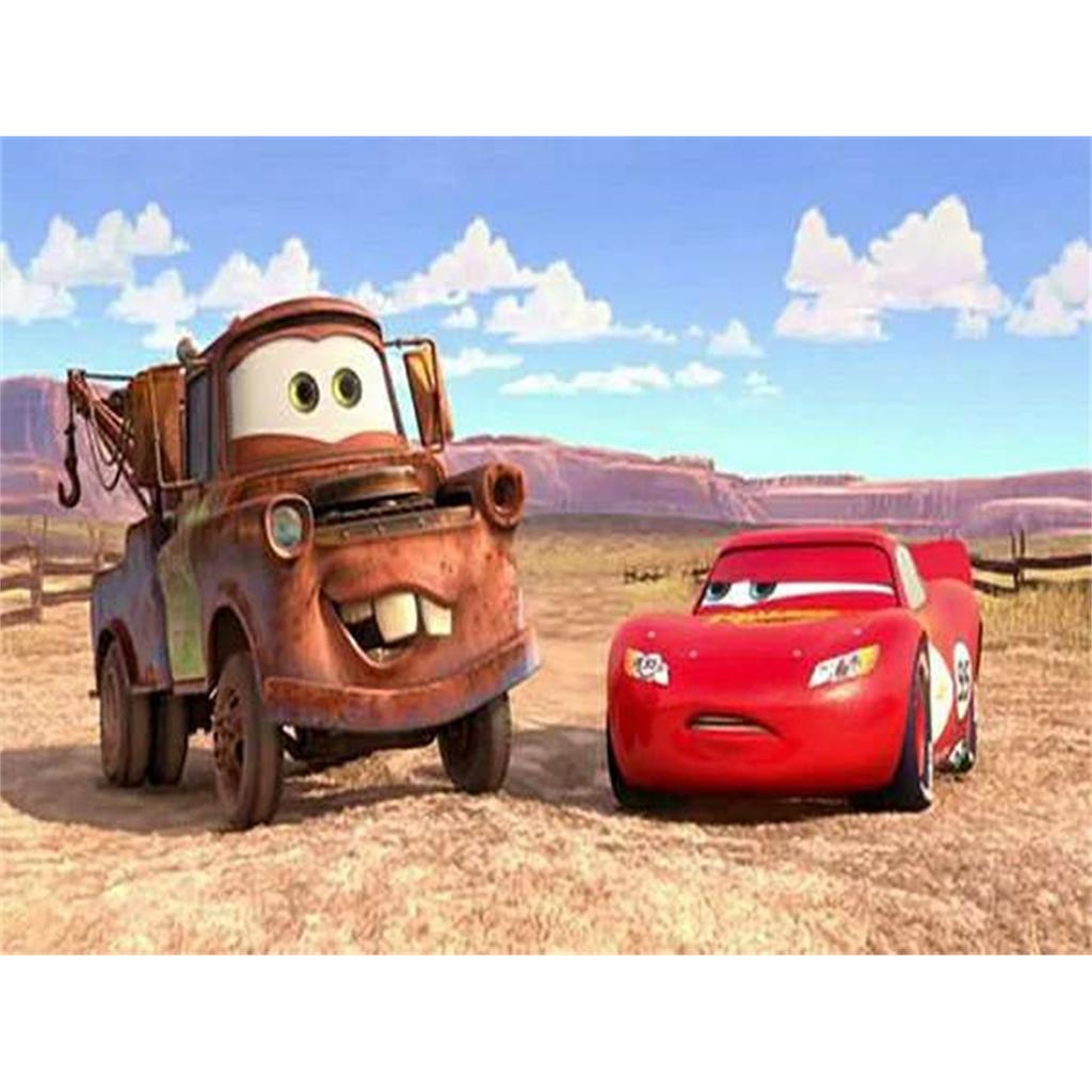 Disney Набор для творчества 'Мультяшная машина' Квадратная головоломка Алмазная живопись 5d Арт Мозаика Стежок Декор Дом Пиксельная Комната Дом Большой