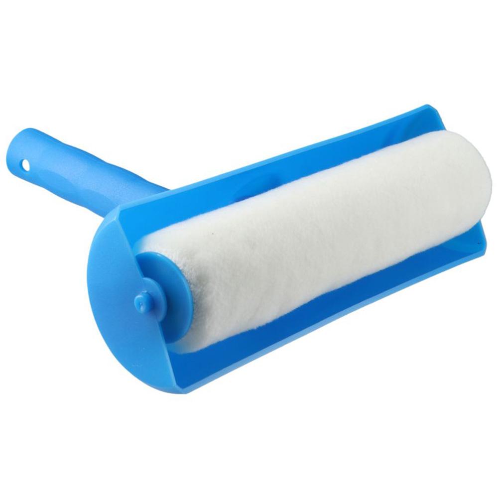 Plastic Splatter Shield 9-Inch with Adjustable Head Feature Paint Roller Most Extension Poles