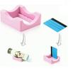Silicone Cup Holder For Tumblers With Built In Slot Small Tumbler Stand Household Cup Cradle Non Slip Stable Desk Organizer