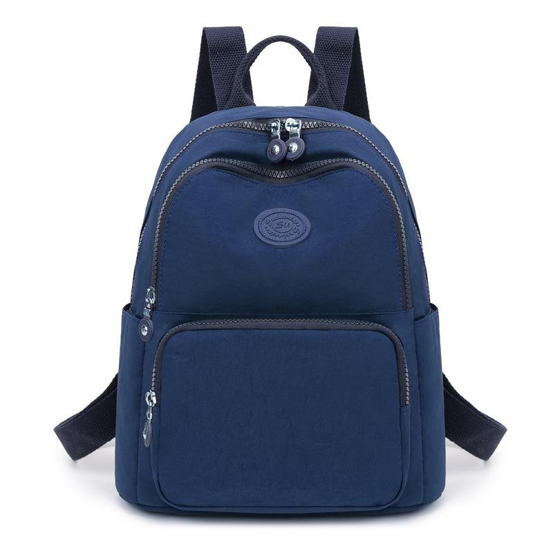 Nylon Women's Backpack Student Schoolbag Mother Travel Bag