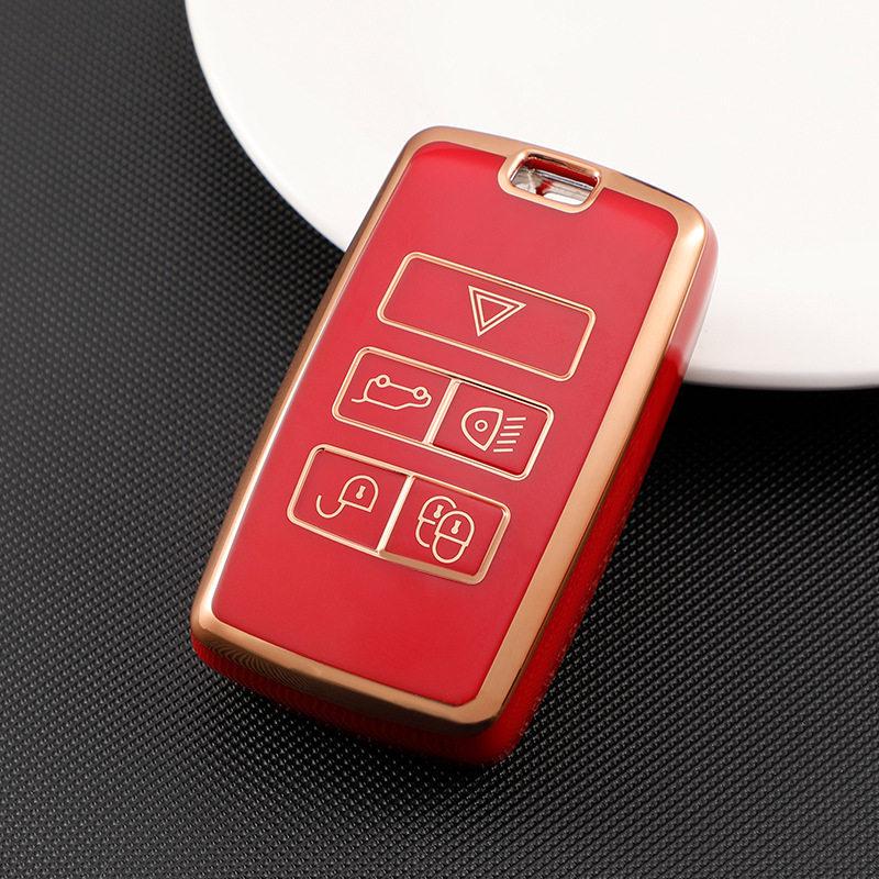 Compatible Luhu Jiebao Key Cases for Range Rover Velar, Evoque, Discovery 4, Sportage, and Defender.
