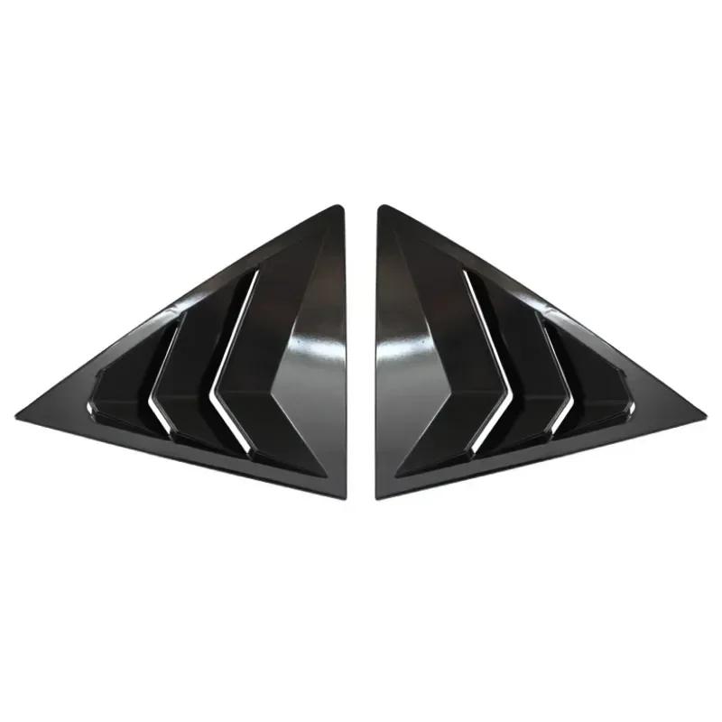 For Mazda 6 Sedan 2002 2003 2004 2005 2006 2007 2008-2016 Carbon Car Rear Window Side Vent Shutter Louver Cover Trim Accessories