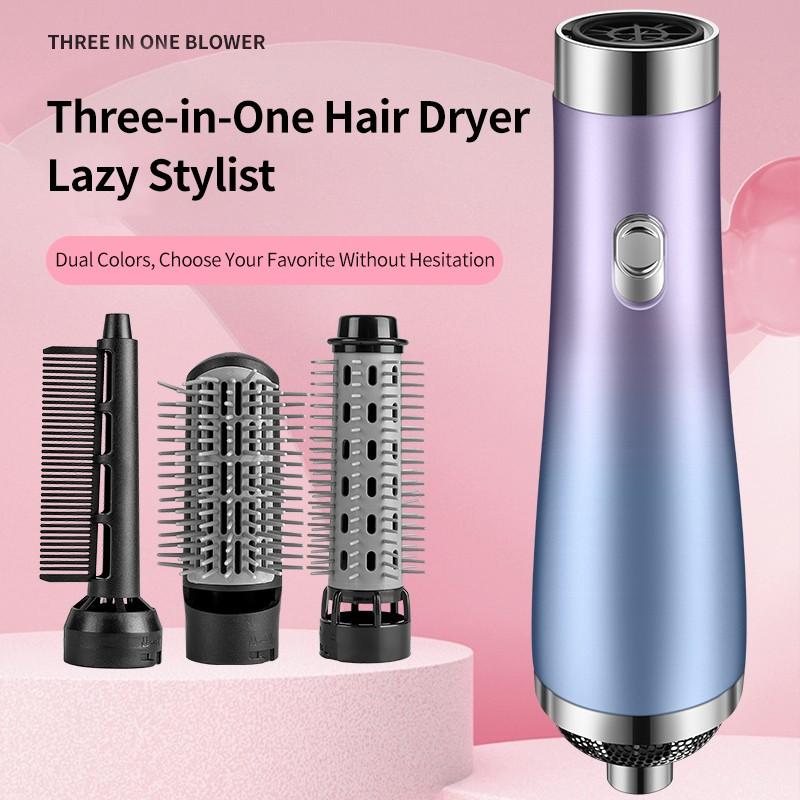 Hair Dryer Comb Hot Air Curling For Hair Roller Blow Dryer Ionic Hair Straightening Brush Quick Dry Hair Curler Curling Iron