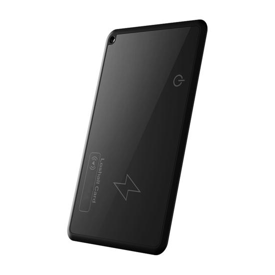 Беспроводная зарядка, кошелек, трекер, карта, ультратонкий дизайн, портативный Bluetooth-совместимый GPS-локатор, водонепроницаемый поиск тонких предметов