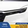 Для Honda CR-V 2026-2026 Дымчато-черный Автомобильная Защитная Пленка на Фары TPU PPF Готовая к Нанесению Антицарапающая Виниловая Пленка Комплект Высокоглянцевая Пленка