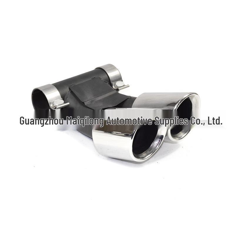 Черный патрубок с двумя выходами для Porsche 718 Boxster/Cayman 981 GTS Модификация выхлопной системы