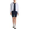 Fila Cycling Logo Durable Sports Woven Hooded Long Sleeve Jacket Women Jackets Jade-White A11W528701F-WT