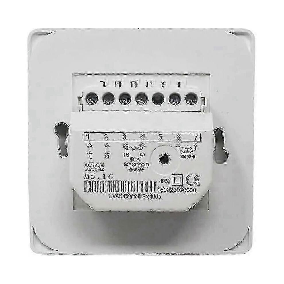 Manual Electric Floor Heating Thermostat 220V 16A with Probe