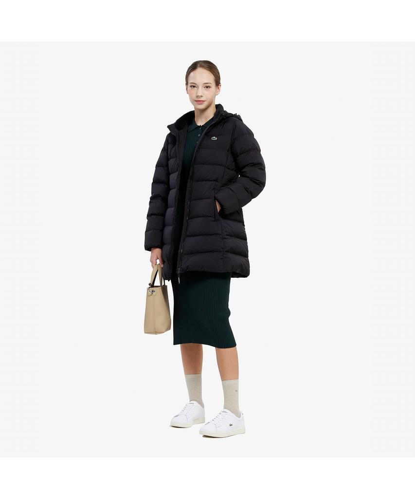 LACOSTE Women'S Mid-Hip Length Heavy Down Jacket Bf284E-55N 031