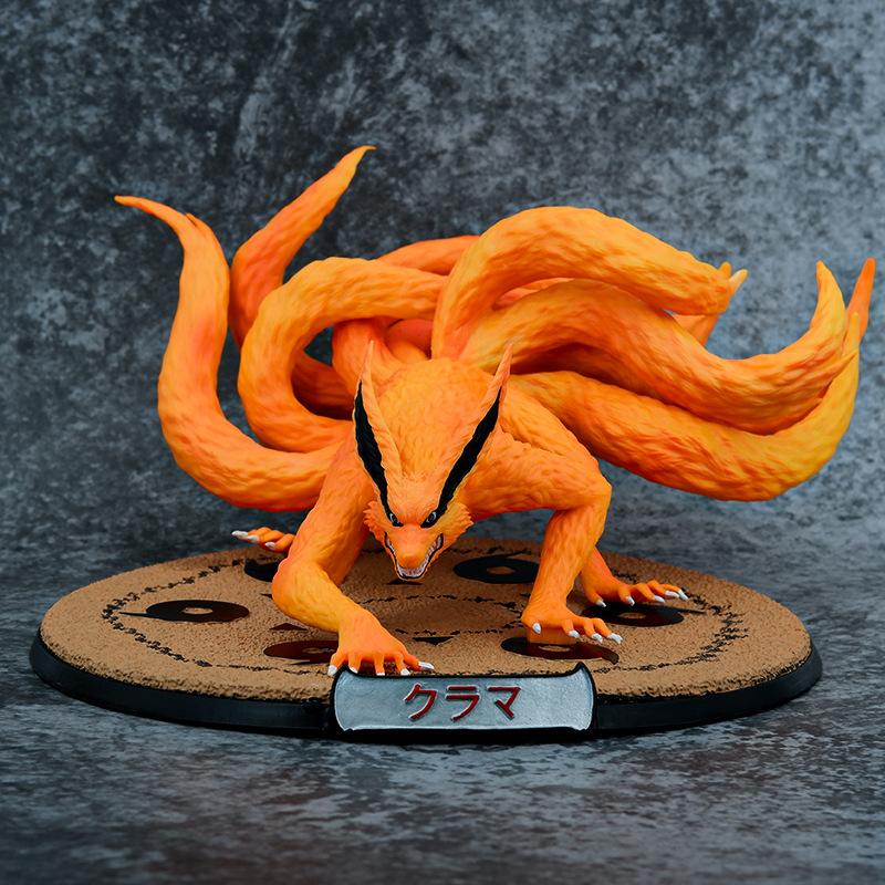 Аниме Наруто фигурка серии Bijuu Kurama Kyuubi ПВХ модель куклы игрушка в подарок