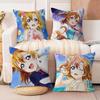 Аниме Love Live Косака Хонока Подушка Аниме Подушка Диван Кровать Подушка для головы Наволочка Чехол для подушки 45x45 см Мода