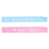 1PC Blue/ Mom To Be Letter Ribbon Sash Shoulder Strap New Mommy Party Gift Favors