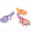 Multicolor Fox Action Figure Multi-jointed Fine-tailed Fox Doll  Desktop Decoration