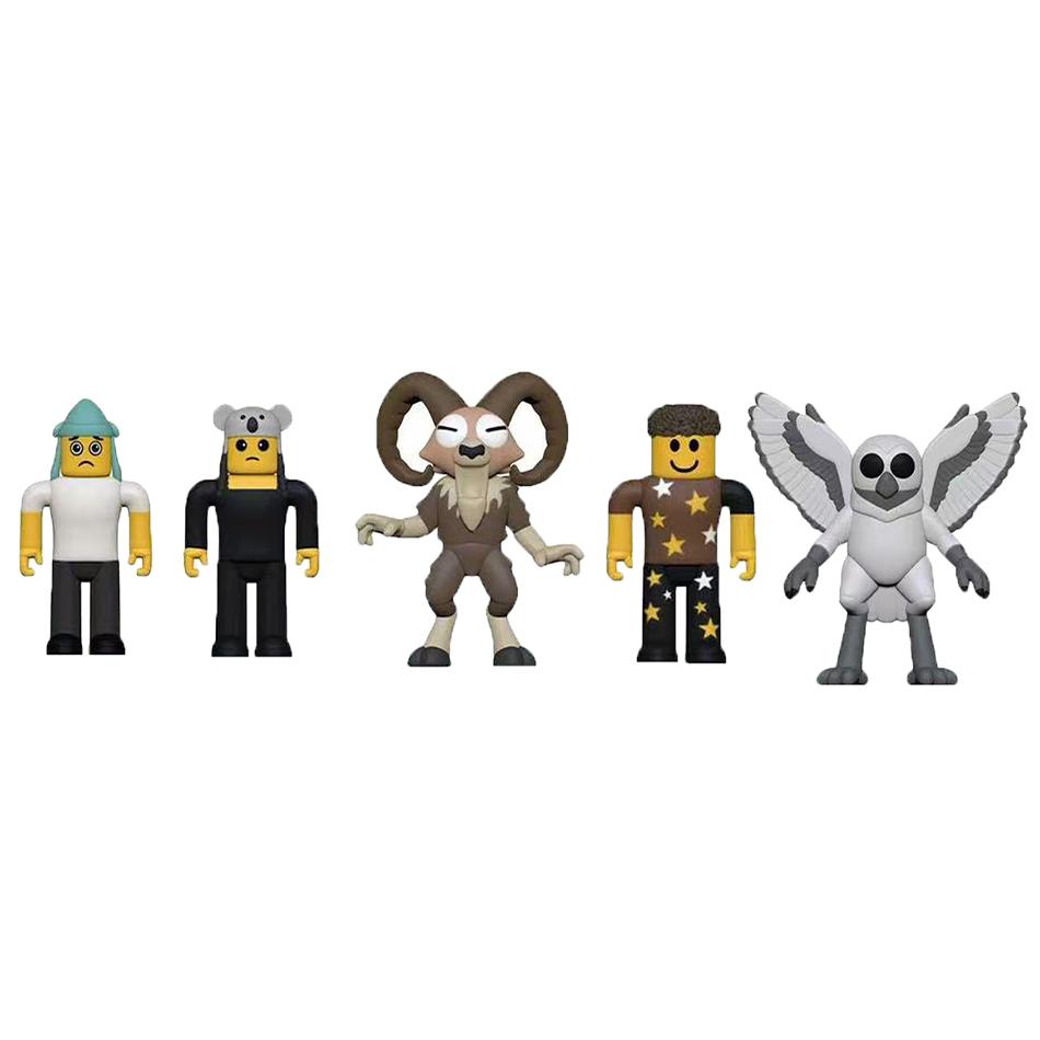 Подарок 1-24 шт. Ночи в Лесу слепой бокс Фигурки Фигурка Сова Коза Волк Олень 99 Ночей в Лесу Фигурка Пластиковая Игрушка Подарок