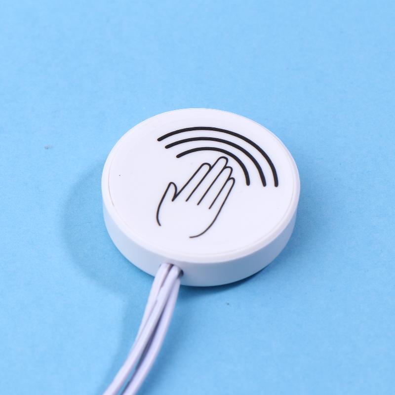 2-контактный сенсорный выключатель-диммер с датчиком касания для перегородок, контроллер взмахом руки, сквозь панель, дерево, камень, стекло 3,7 В-24 В