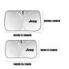 CNF1 Folding Car Window Sunshade Cover Sun Shade Windshield Visor Protector Windscreen For Jeep Renegade Wrangler JK Compass Cherokee