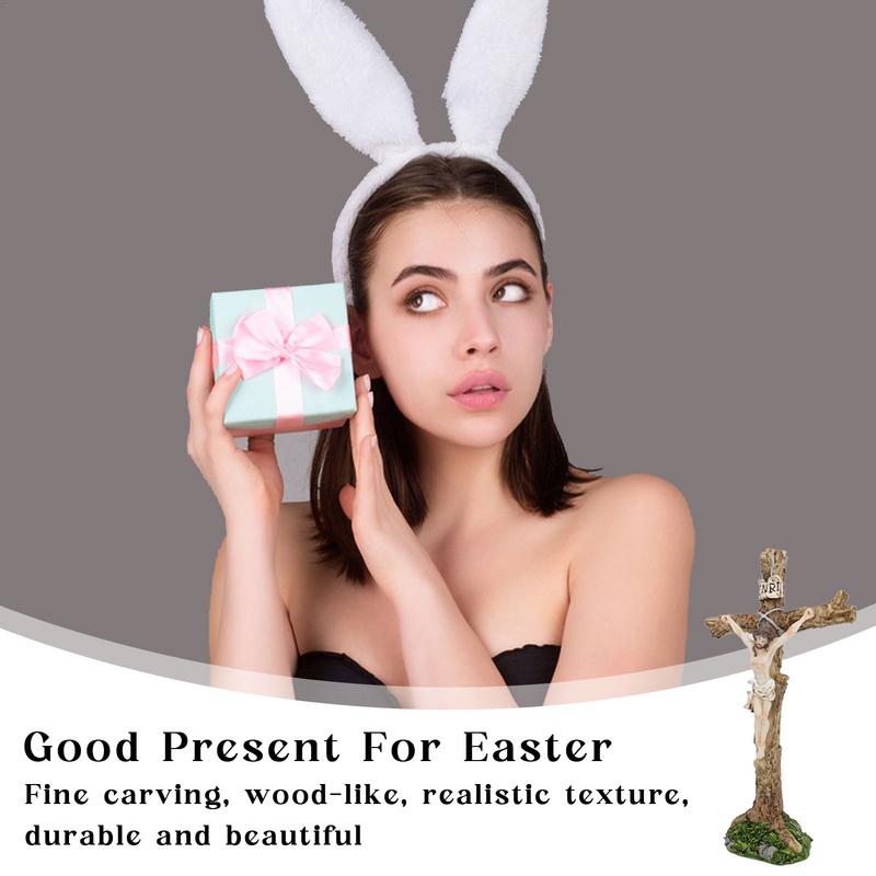 Фигурки Распятия Религиозные Статуэтки Христианское Украшение Святые Католические Поделки на Рождество Пасху Домашнее Украшение