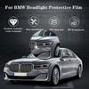 Для BMW 5 серии G30 G31   Тонирующая TPU HD Защитная пленка для фар автомобиля Наклейка Декоративная пленка для фар автомобиля Антицарапина