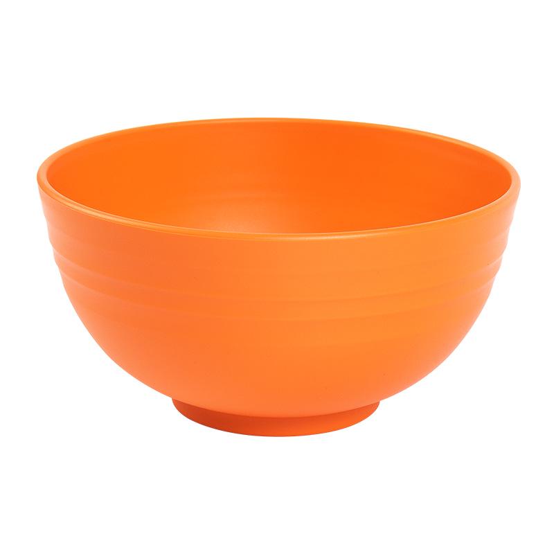 Японская круглая миска 15 см: Подходит для микроволновой печи, Защищен от падений, Идеально для супа, лапши или фруктового салата.