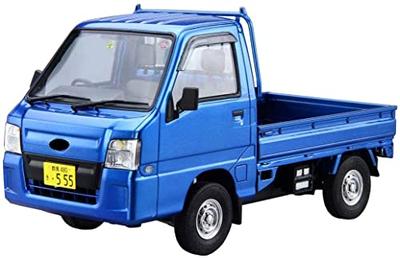 Аошима Бунка Кёзай (АОСИМА) 1/24 Серия Модель автомобиля №. 4 Subaru TT2 Sambar Truck WR Blue Limited 2011 Пластиковая модель