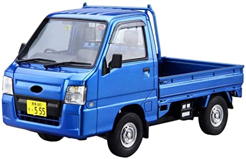 Аошима Бунка Кёзай (АОСИМА) 1/24 Серия Модель автомобиля №. 4 Subaru TT2 Sambar Truck WR Blue Limited 2011 Пластиковая модель