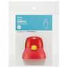 Skater Replacement Cap Unit Children's Straw Water Bottle Parts Red Straw Sold Separately for SSPV4 P-SSPV4-CU