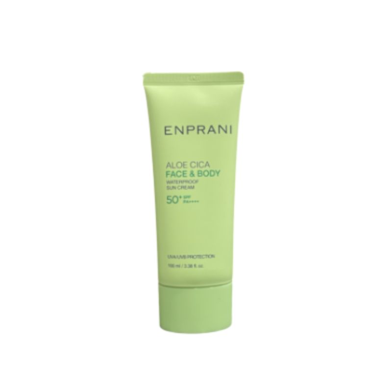 ENPRANI Алоэ Водостойкий Солнцезащитный Крем SPF50+ PA+++ Увлажняющая UV Защита Набор Солнцезащитных Кремов 100 мл x2