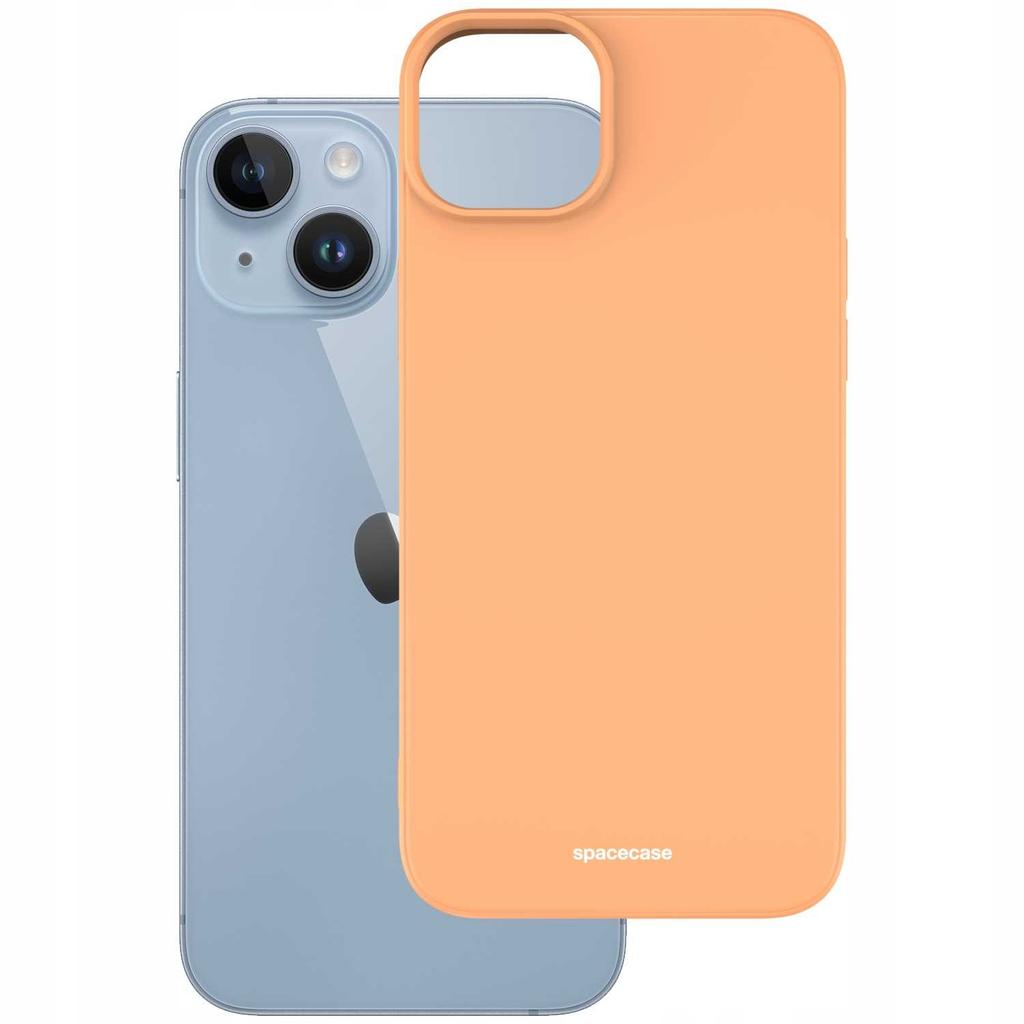 Sc Silicone Case Iphone 14 Plus Orange