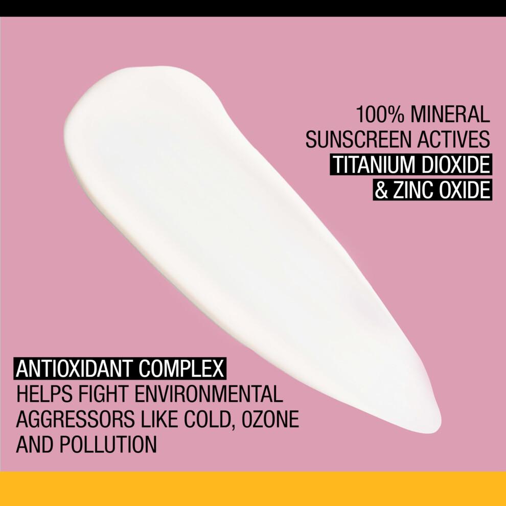 Neutrogena Purescreen+ Invisible Daily Defense Mineral Sunscreen f   r das Gesicht mit LSF 30, Breitband-Mineral-Sonnenschutz mit Vitamin E, wasser