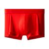 Черные боксеры с логотипом и низкой талией, эластичные трусы-боксеры, мужское нижнее белье, красные NB2904-XNL
