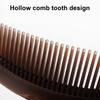 Расческа для удаления перхоти для женщин и мужчин Расческа с полыми зубьями для точечного массажа кожи головы и удаления жира Пластиковая массажная расческа для кожи головы для уменьшения объема кожи головы