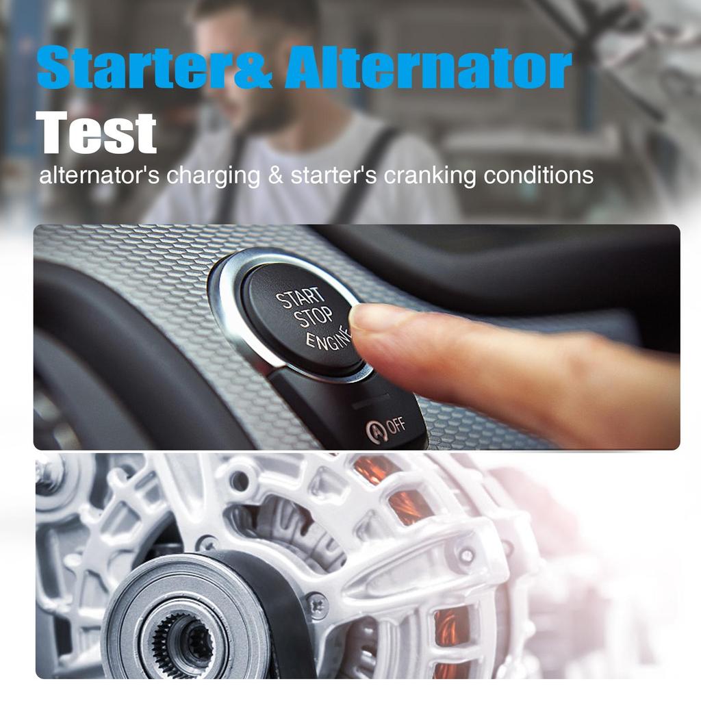 Lancol Micro200 Pro Car Battery Tester 12V 40-2000CCA Lead Acid Battery Analyzer Cranking Test Charging Test Diagnostic Tool