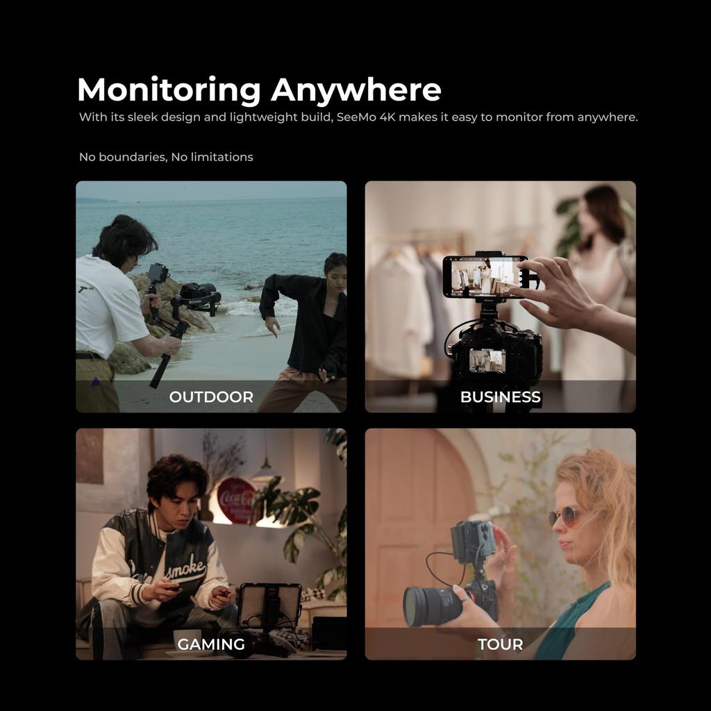 Accsoon UIT03 4K HDMI to iOS Адаптер захвата видео SeeMo 4K