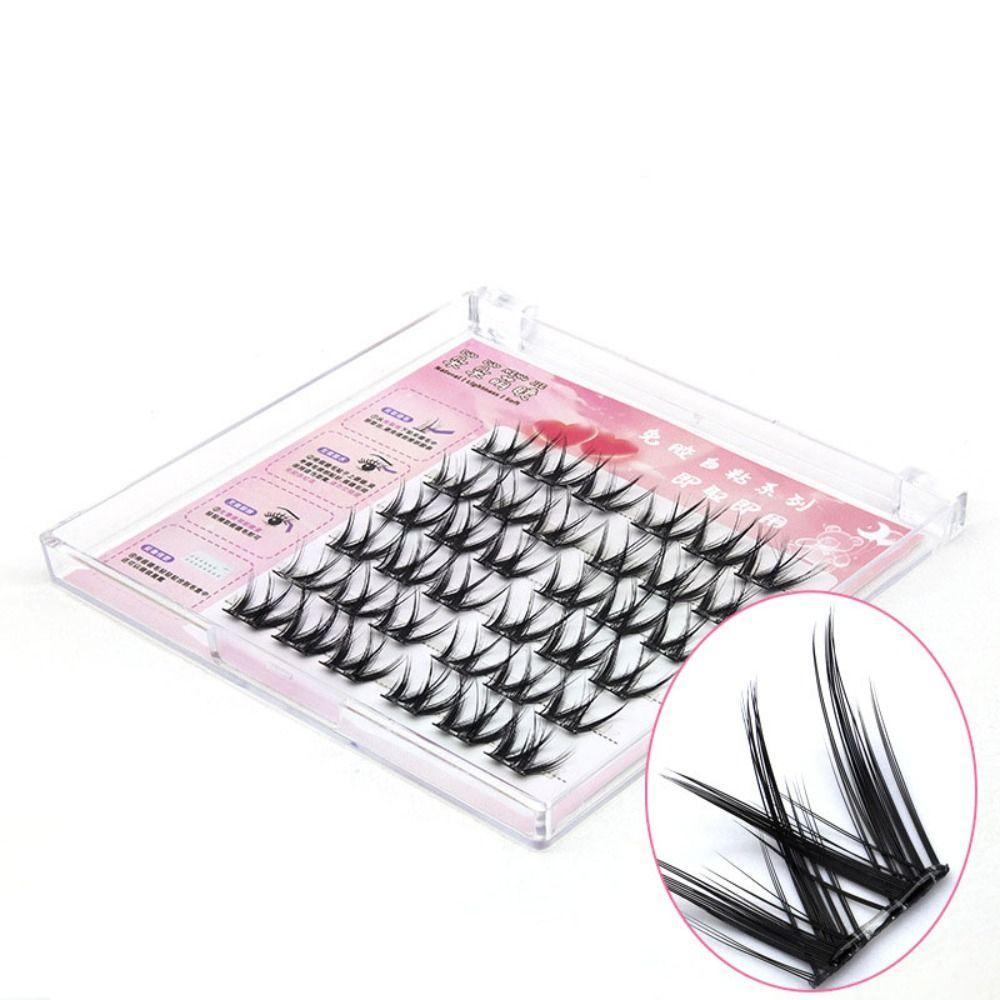 Soft Glue-Free Fake Lashes Long Lasting Eyelashes Extension Ladies Girls