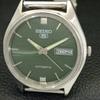 ВИНТАЖНЫЕ МУЖСКИЕ ЧАСЫ SEIKO 5 AUTOMATIC 6309A ЯПОНИЯ С ЗЕЛЕНЫМ ЦВЕТОМ ЦИФЕРБЛАТА a701525-5