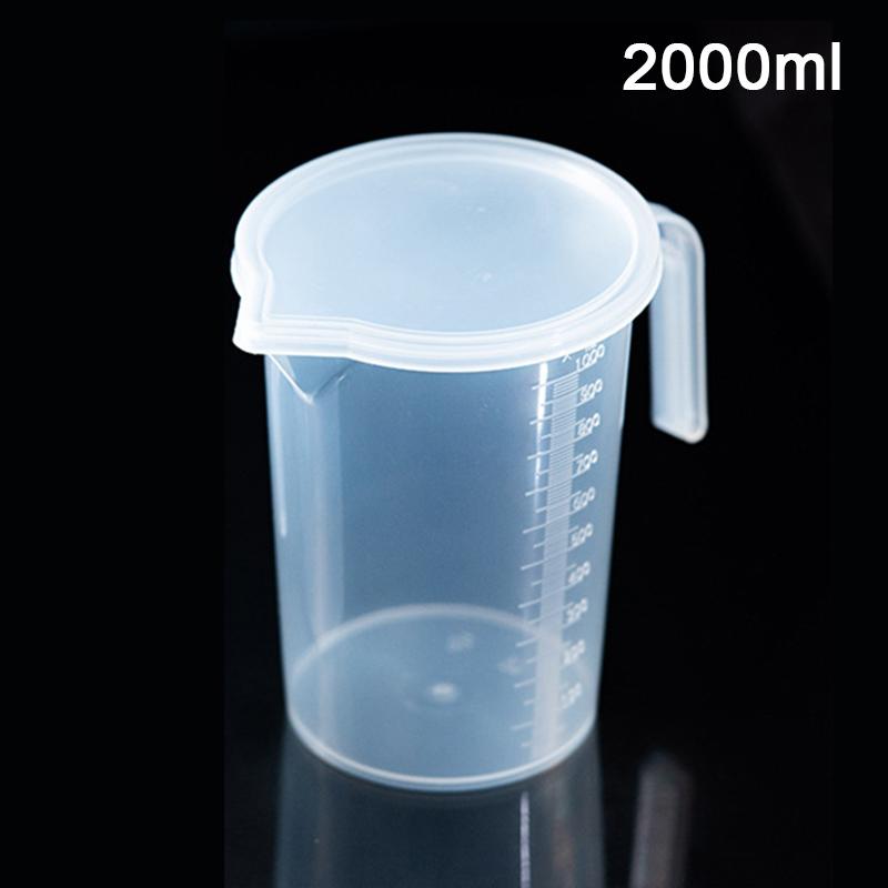 Высокотемпературная утолщенная градуированная чашка с мерной чашкой крышки