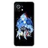 Прозрачный чехол аниме Genshin Impact для Xiaomi Mi Poco X3 NFC M3 Pro F3 F1 11 Lite 12 Note 10 11T 9T, прозрачный чехол для телефона